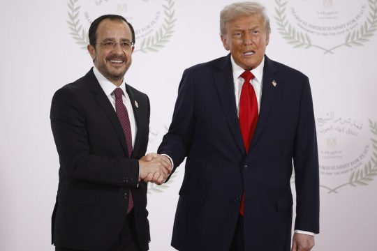 xristodoulidis - trump